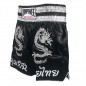 Spodenki Muay Thai Kickboxingu Lumpinee : LUM-038-Czarny